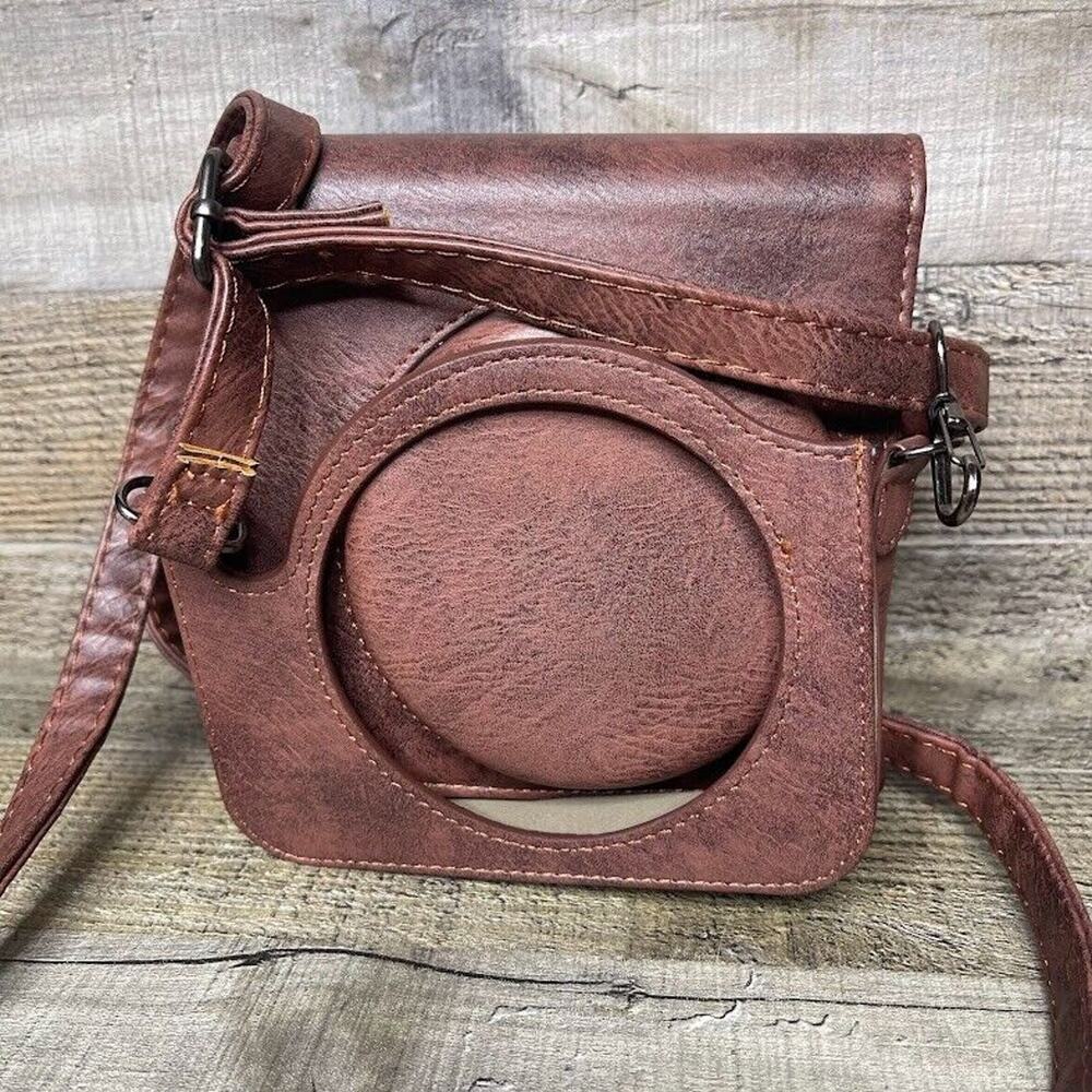 Fintie Camera Case with Strap - Brown